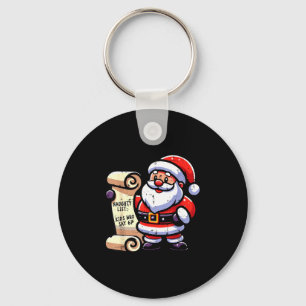 Naughty List Kids Who Say 67 Funny Meme 6 7 Christ Key Ring