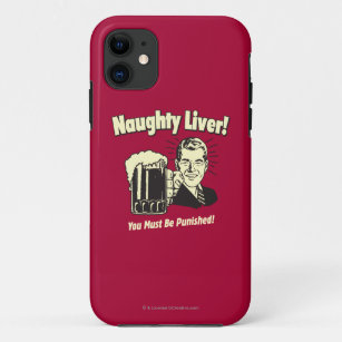 Naughty Liver: You Must Be Punished Case-Mate iPhone Case