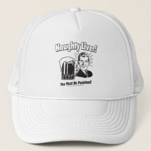 Naughty Liver: You Must Be Punished Trucker Hat
