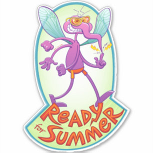 Naughty mosquito ready to bite you this summer