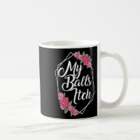 Naughty Motivational Flower Frame Funny Crude Dad