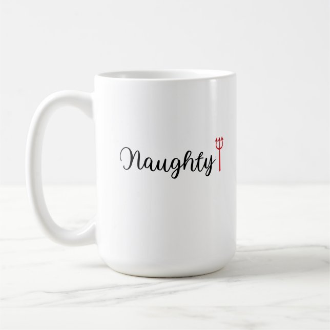 Naughty Mug - Naughty & Nice Collection (Left)