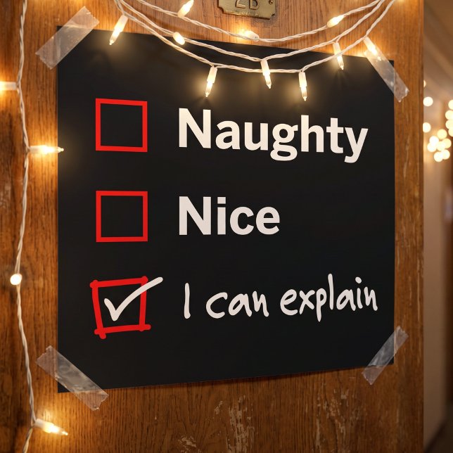 Naughty Nice - I Can Explain Poster (Creator Uploaded)