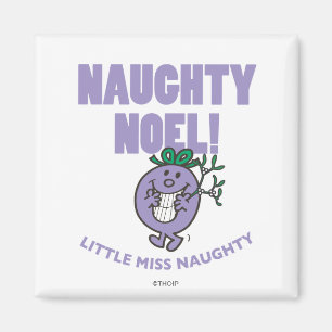 Naughty Noel! Magnet
