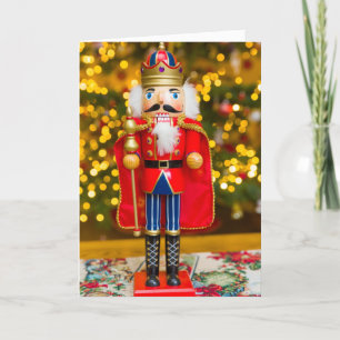 Naughty Nutcracker Personalized Holiday Card