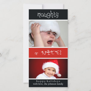 Naughty of Nice? Holiday Card