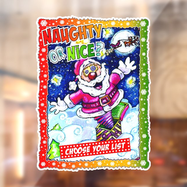 Naughty or nice, choose your list (Sheet 2)