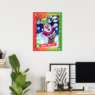 Naughty or nice, choose your list poster