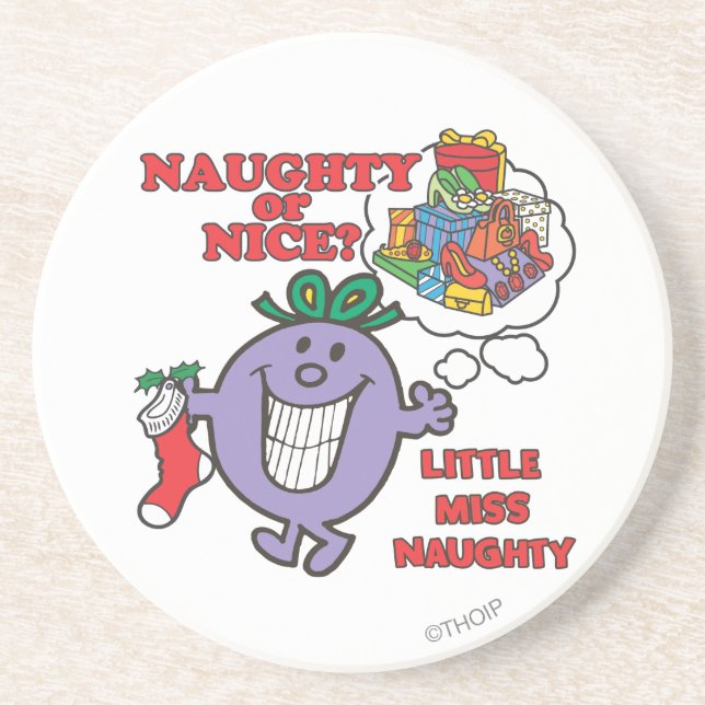 Naughty Or Nice? Coaster (Front)