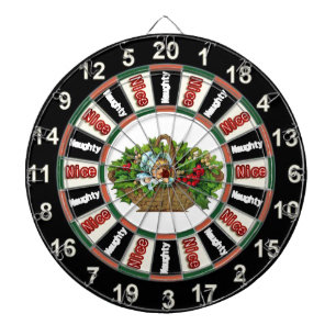 Naughty Or Nice Dart Board