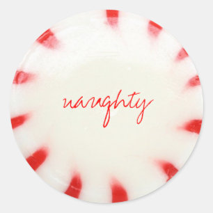 naughty or nice holiday sticker