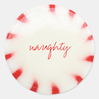 naughty or nice holiday sticker