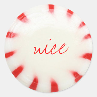 naughty or nice holiday sticker