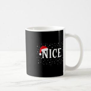 Naughty Or Nice Matching Christmas Couple Costume Coffee Mug