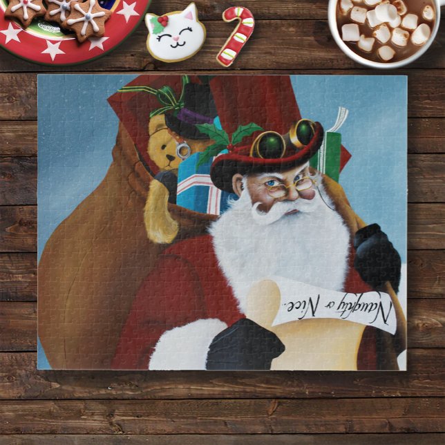 Naughty or Nice Santa List Jigsaw Puzzle (Creator Uploaded)
