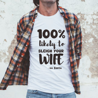 Naughty Santa Christmas Party Humour   T-Shirt