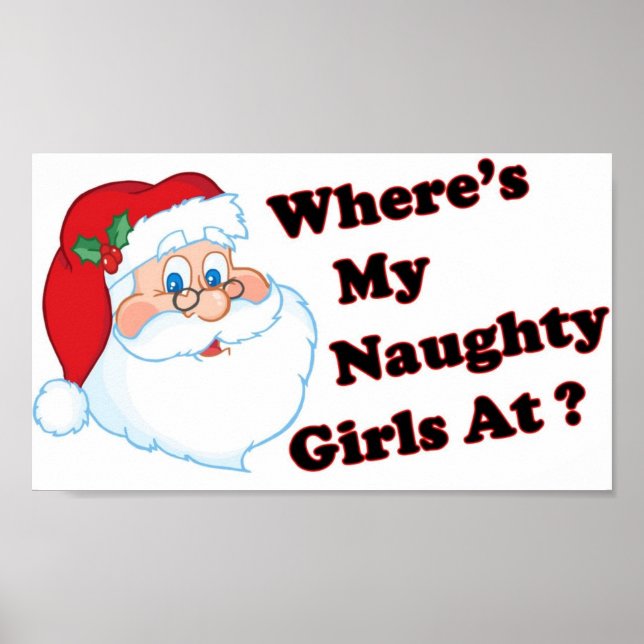Naughty Santa Full Poster (Front)