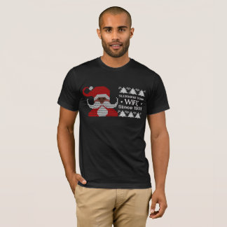 Naughty Santa Sleighing Your Wife Xmas T-Shirt