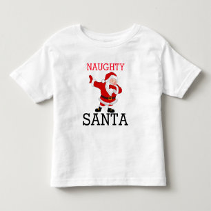Naughty Santa Toddler T-Shirt