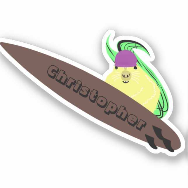 Naughty Squirrel #1000 Surfing (Front)