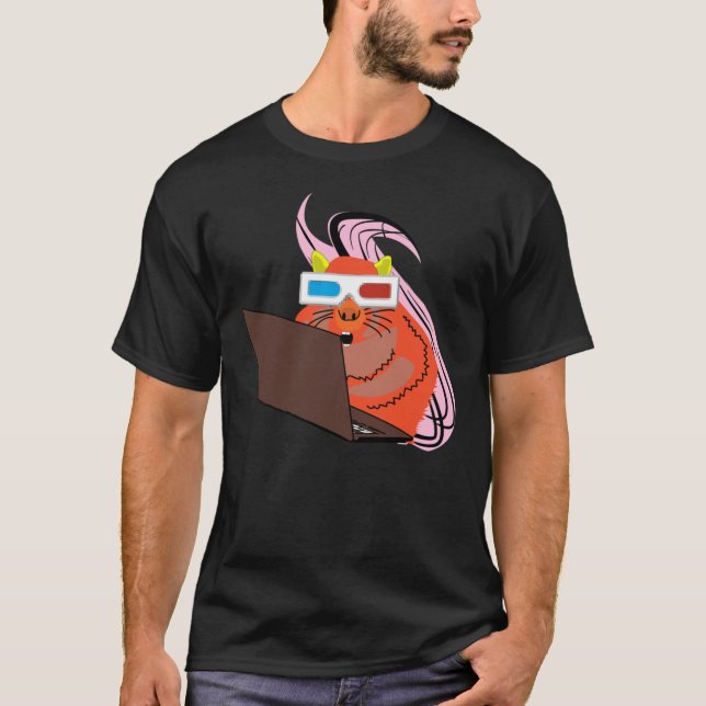 Naughty Squirrel #100 T-Shirt (Front)