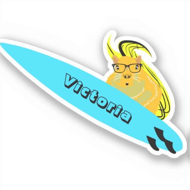 Naughty Squirrel #1048 Surfing (Front)