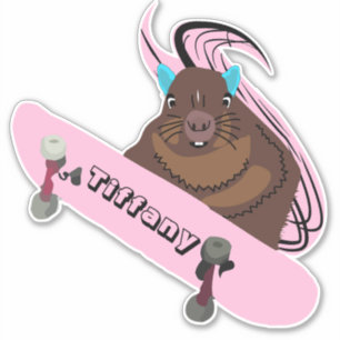 Naughty Squirrel #109 Girls Name 