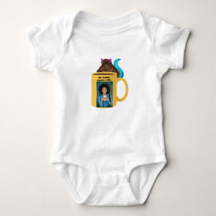 Naughty Squirrel #112 Baby Coffee Bodysuit