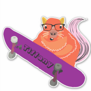 Naughty Squirrel #113 Girls Name 