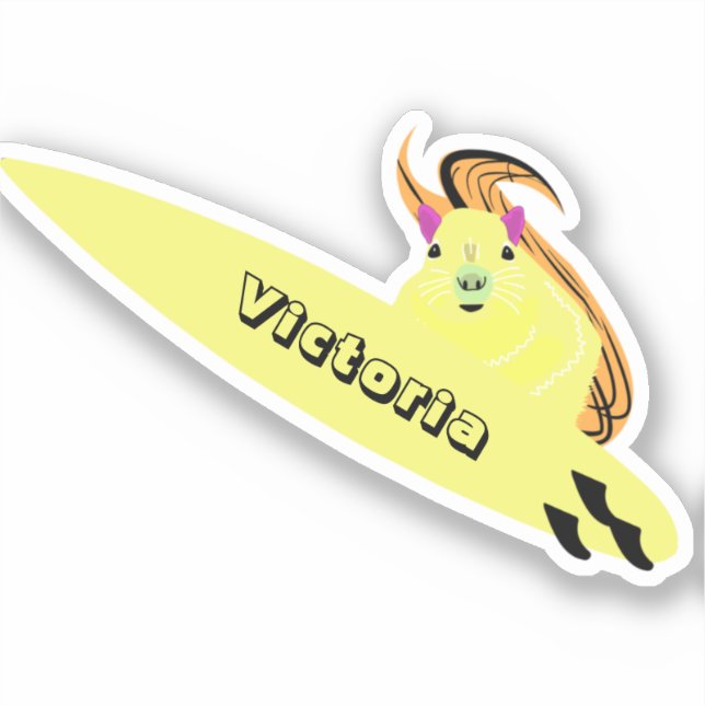 Naughty Squirrel #1159 Surfing (Front)