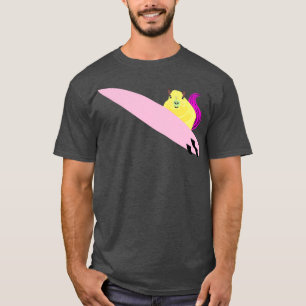 Naughty Squirrel 122 Surfing T-Shirt