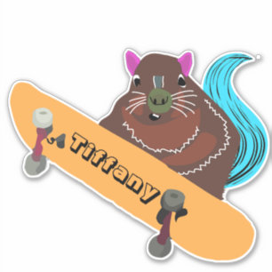 Naughty Squirrel #132 Girls Name 