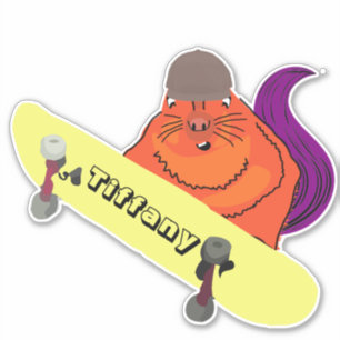 Naughty Squirrel #143 Girls Name