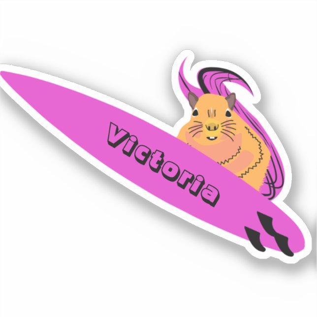 Naughty Squirrel #1465 Surfing (Front)
