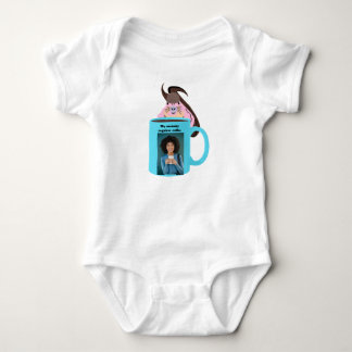 Naughty Squirrel #146 Baby Coffee Bodysuit