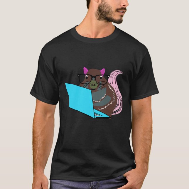 Naughty Squirrel #148 T-Shirt (Front)