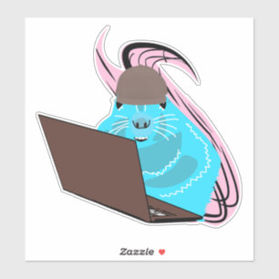 Naughty Squirrel #154 Sticker