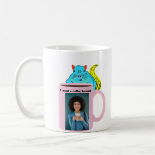 Naughty Squirrel #155 Coffee Human Mug