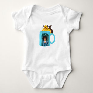 Naughty Squirrel #159 Baby Coffee Bodysuit