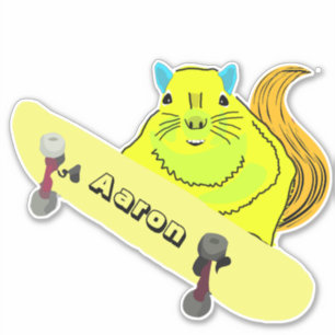 Naughty Squirrel #161 Skateboarding
