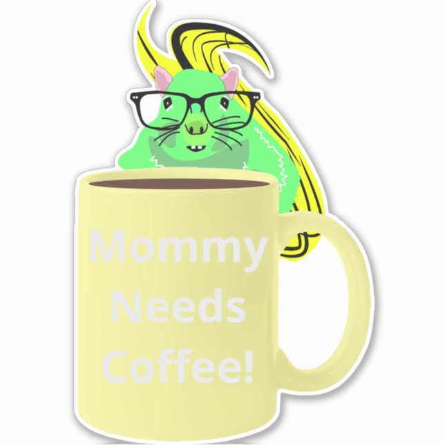 Naughty Squirrel #167 Coffee Cup (Front)