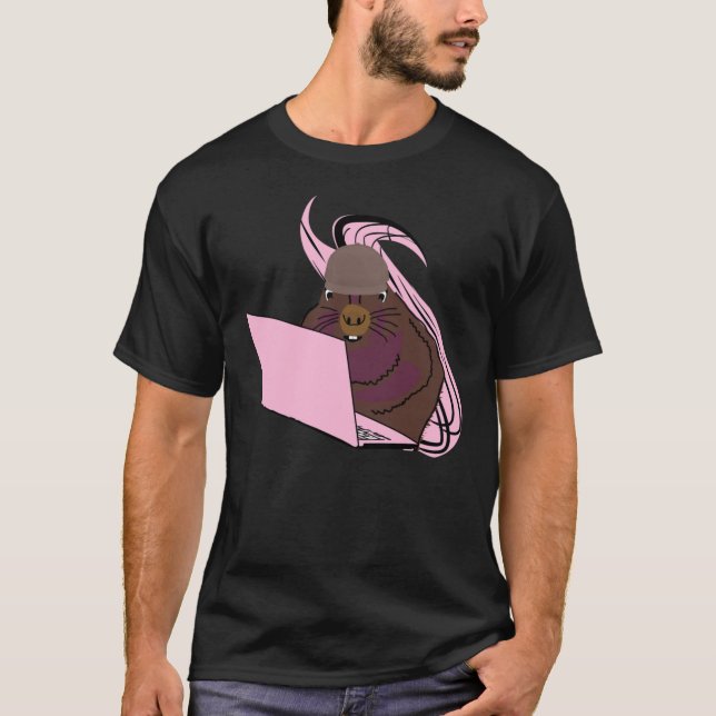 Naughty Squirrel #171 T-Shirt (Front)