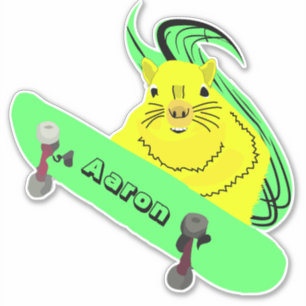 Naughty Squirrel #184 Skateboarding