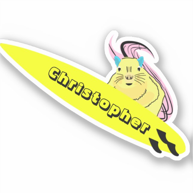 Naughty Squirrel #201 Surfing (Front)