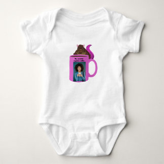 Naughty Squirrel #202 Baby Coffee Bodysuit