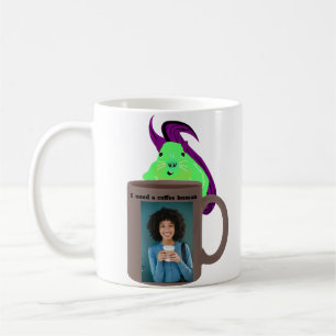 Naughty Squirrel #208 Coffee Human Mug