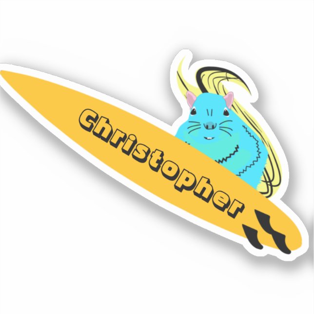 Naughty Squirrel #217 Surfing (Front)