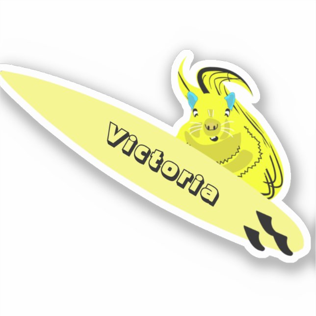 Naughty Squirrel #2236 Surfing (Front)