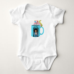 Naughty Squirrel #242 Baby Coffee Bodysuit