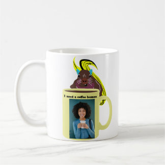 Naughty Squirrel #251 Coffee Human Mug